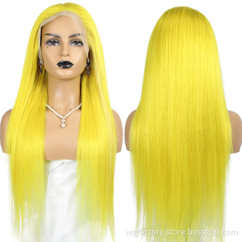 color lace frontal wig,lace frontal wigs color,hot selling lace virgin cuticle aligned pre-plucked human hair wig